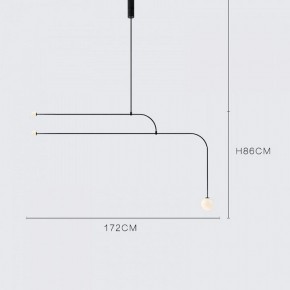 Подвесной светильник Imperiumloft Lines LINES-05 в Кургане - kurgan.ok-mebel.com | фото 3