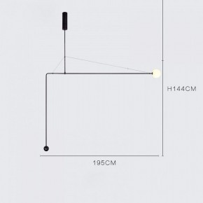 Подвесной светильник Imperiumloft Lines LINES-11 в Кургане - kurgan.ok-mebel.com | фото 3