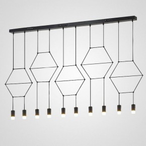 Подвесной светильник Imperiumloft Via Wireflow polyhedral Via01 в Кургане - kurgan.ok-mebel.com | фото