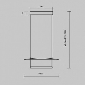 Подвесной светильник Maytoni Ambience MOD280PL-L30B3K1 в Кургане - kurgan.ok-mebel.com | фото 4