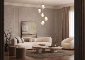 Подвесной светильник Maytoni Aura MOD016PL-05BS в Кургане - kurgan.ok-mebel.com | фото 4