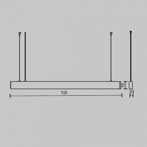 Подвесной светильник Maytoni BASIS P051PL-36W2.7-6K-W в Кургане - kurgan.ok-mebel.com | фото 7