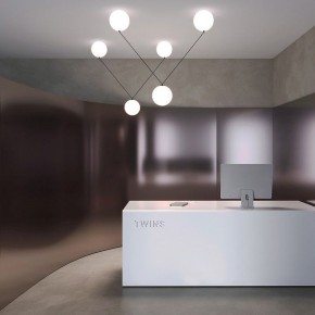 Подвесной светильник Maytoni Twins MOD427PL-L30B3K в Кургане - kurgan.ok-mebel.com | фото 4