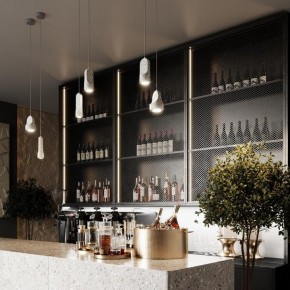 Подвесной светильник Odeon Light Pietra 7010/1B в Кургане - kurgan.ok-mebel.com | фото 5