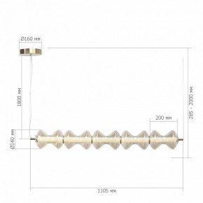 Подвесной светильник ST-Luce SPINE SL6136.243.01 в Кургане - kurgan.ok-mebel.com | фото 5