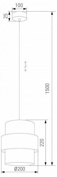 Подвесной светильник TK Lighting Calisto 5401 Calisto в Кургане - kurgan.ok-mebel.com | фото 4