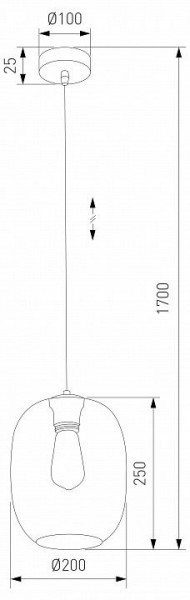 Подвесной светильник TK Lighting Elio 5971 Elio в Кургане - kurgan.ok-mebel.com | фото 4