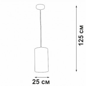 Подвесной светильник Vitaluce V2895 V2895-0/1S в Кургане - kurgan.ok-mebel.com | фото 6