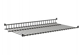Полка сотовая L695 (черный муар) в Кургане - kurgan.ok-mebel.com | фото