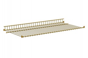 Полка сотовая L695 (золото) в Кургане - kurgan.ok-mebel.com | фото