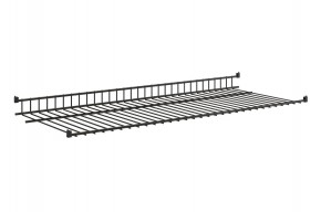 Полка сотовая L895 (черный муар) в Кургане - kurgan.ok-mebel.com | фото