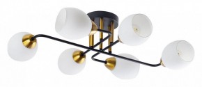 Потолочная люстра Arte Lamp Andrea A8141PL-6BK в Кургане - kurgan.ok-mebel.com | фото