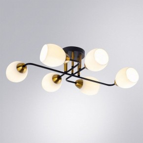 Потолочная люстра Arte Lamp Andrea A8141PL-6BK в Кургане - kurgan.ok-mebel.com | фото 2