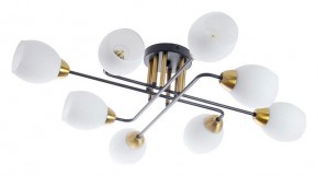 Потолочная люстра Arte Lamp Andrea A8141PL-8BK в Кургане - kurgan.ok-mebel.com | фото