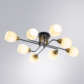Потолочная люстра Arte Lamp Andrea A8141PL-8BK в Кургане - kurgan.ok-mebel.com | фото 2