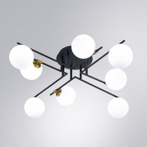 Потолочная люстра Arte Lamp Gemini A2243PL-8BK в Кургане - kurgan.ok-mebel.com | фото 2
