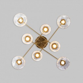 Потолочная люстра Eurosvet Ripple 50389 LED латунь в Кургане - kurgan.ok-mebel.com | фото 3