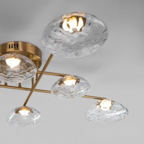 Потолочная люстра Eurosvet Ripple 50389 LED латунь в Кургане - kurgan.ok-mebel.com | фото 6