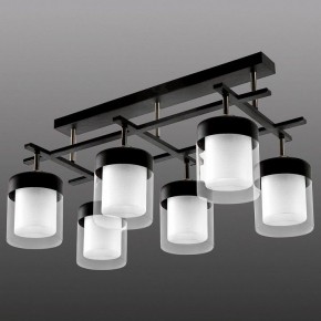 Потолочная люстра Imex MD.06593 MD.06593-6-S-BK+AB в Кургане - kurgan.ok-mebel.com | фото