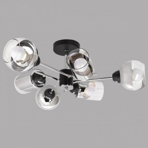 Потолочная люстра Imex MD.8243 MD.8243-6-S-BK+CH в Кургане - kurgan.ok-mebel.com | фото