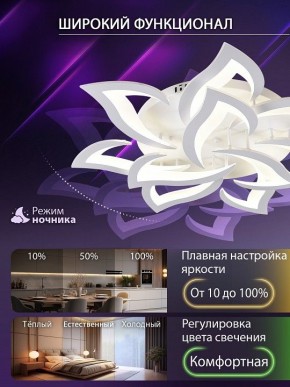 Потолочная люстра Natali Kovaltseva OLIMP LED SMART 84005 в Кургане - kurgan.ok-mebel.com | фото 6