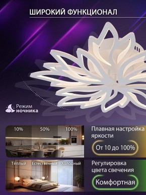 Потолочная люстра Natali Kovaltseva RIF LED LAMPS 81118/6C в Кургане - kurgan.ok-mebel.com | фото 6