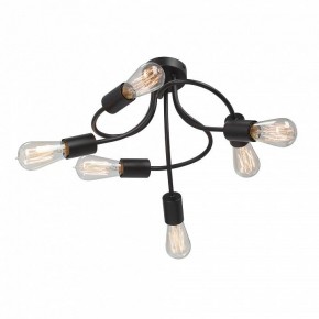 Потолочная люстра Vitaluce V3928 V3928-1/6PL в Кургане - kurgan.ok-mebel.com | фото 3