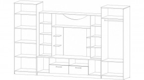 ПРЕМЬЕР Гостиная (Анкор светлый) в Кургане - kurgan.ok-mebel.com | фото 3