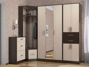 Прихожая ДИАНА-4 сек №11 (Венге/Дуб молочный) в Кургане - kurgan.ok-mebel.com | фото 3