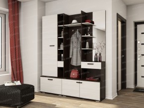 Прихожая Инес ШК770 + ВЗ1000 венге/лоредо в Кургане - kurgan.ok-mebel.com | фото 2