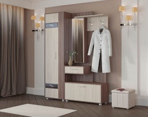 ИНФИНИТИ Прихожая (Секция с зеркалом + шкаф-пенал) в Кургане - kurgan.ok-mebel.com | фото 2
