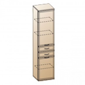 Прихожая Карина композиция 5 (Гикори Джексон светлый) в Кургане - kurgan.ok-mebel.com | фото 3
