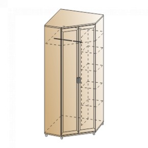 Прихожая Мелисса композиция 7 (Гикори Джексон светлый) в Кургане - kurgan.ok-mebel.com | фото 4