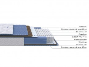 PROxSON Матрас Active Comfort M (Ткань Трикотаж Эко) 120x195 в Кургане - kurgan.ok-mebel.com | фото 2
