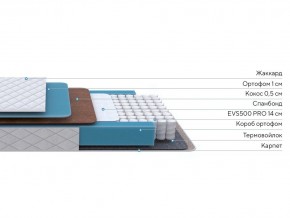 PROxSON Матрас FIRST Cocos Flat M (Ткань Синтетический жаккард) 120x200 в Кургане - kurgan.ok-mebel.com | фото 3