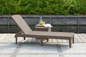 Шезлонг Джайпур (Jaipur Sun lounger) капучино в Кургане - kurgan.ok-mebel.com | фото 2