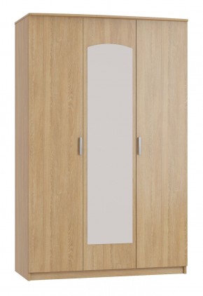 Шкаф 3-х дверный с зеркалом Шк210.1 МС Ирина в Кургане - kurgan.ok-mebel.com | фото