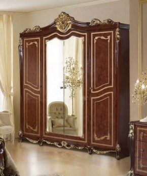 Шкаф 4-х дверный с зеркалами (19.144) Джоконда в Кургане - kurgan.ok-mebel.com | фото