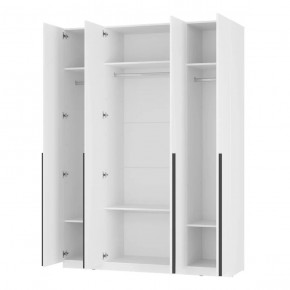 Шкаф 4-х створчатый Айрон ШК-13 (белый) в Кургане - kurgan.ok-mebel.com | фото 2