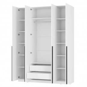 Шкаф 4-х створчатый Айрон ШК-13 (белый) в Кургане - kurgan.ok-mebel.com | фото 7