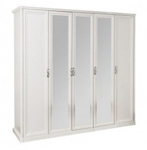 Шкаф 5-ти ств (2+1+2) с зеркалами Мишель (комплект) в Кургане - kurgan.ok-mebel.com | фото