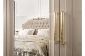 Шкаф 5-ти ств с зеркалами Мокко (бежевый) в Кургане - kurgan.ok-mebel.com | фото 4
