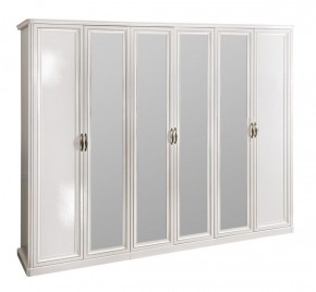 Шкаф 6-ти ств (2+2+2) с зеркалами Натали (комплект) в Кургане - kurgan.ok-mebel.com | фото