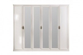 Шкаф 6-ти ств (2+2+2) с зеркалами Натали (комплект) в Кургане - kurgan.ok-mebel.com | фото 2