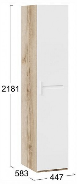 Шкаф для белья Фьюжн ТД-260.07.01 в Кургане - kurgan.ok-mebel.com | фото 4
