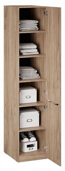 Шкаф для белья Глосс СМ-319.07.002 в Кургане - kurgan.ok-mebel.com | фото 2