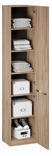Шкаф для белья Глосс СМ-319.07.011 в Кургане - kurgan.ok-mebel.com | фото 2