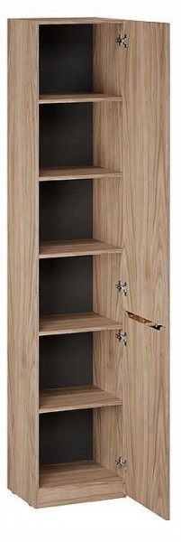 Шкаф для белья Глосс СМ-319.07.012 в Кургане - kurgan.ok-mebel.com | фото 3