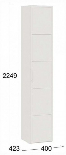 Шкаф для белья Стелла Исп.2 в Кургане - kurgan.ok-mebel.com | фото 4
