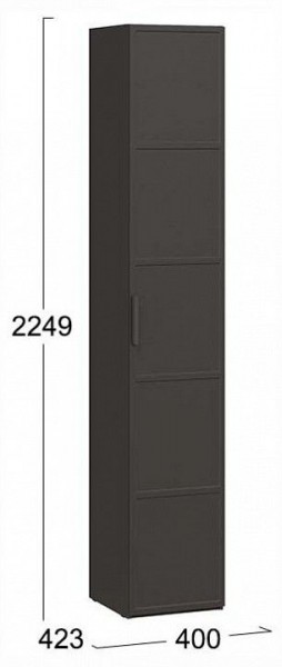 Шкаф для белья Стелла Исп.2 в Кургане - kurgan.ok-mebel.com | фото 4